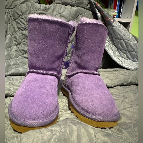 Brand New customized purple Uggs girl size 2 - Picture 9 of 9